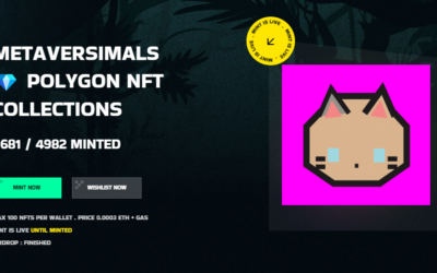 Mint Now Live: Metaversimals Polygon NFT