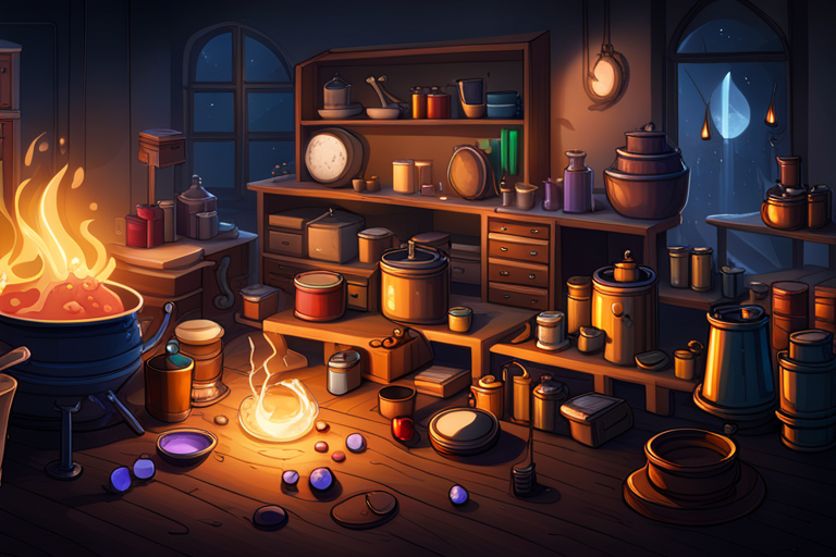 alchemist + alchemy nft collection on opensea by eye of unity games