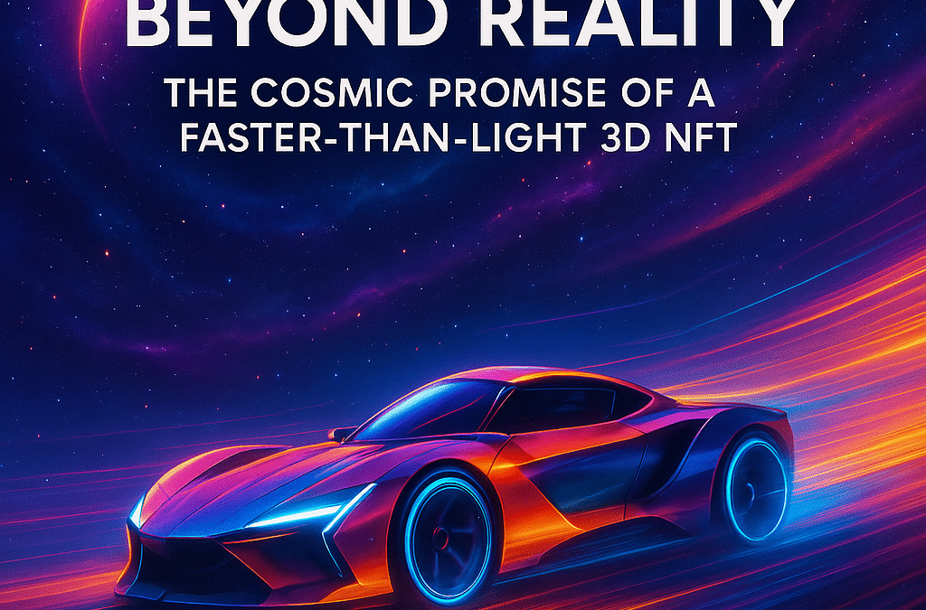 racing beyond reality the cosmic promise of a faster than light 3d nft