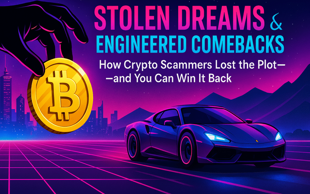 stolen dreams & engineered comebacks how crypto scammers lost the plot—and you can win it back