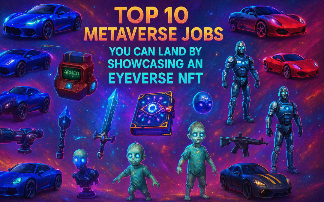 top 10 metaverse jobs you can land by showcasing an eyeverse nft