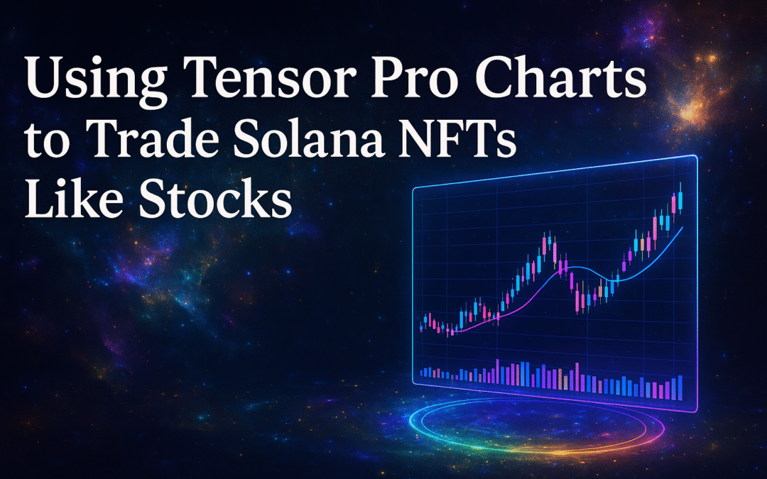 using tensor pro charts to trade solana nfts like stocks