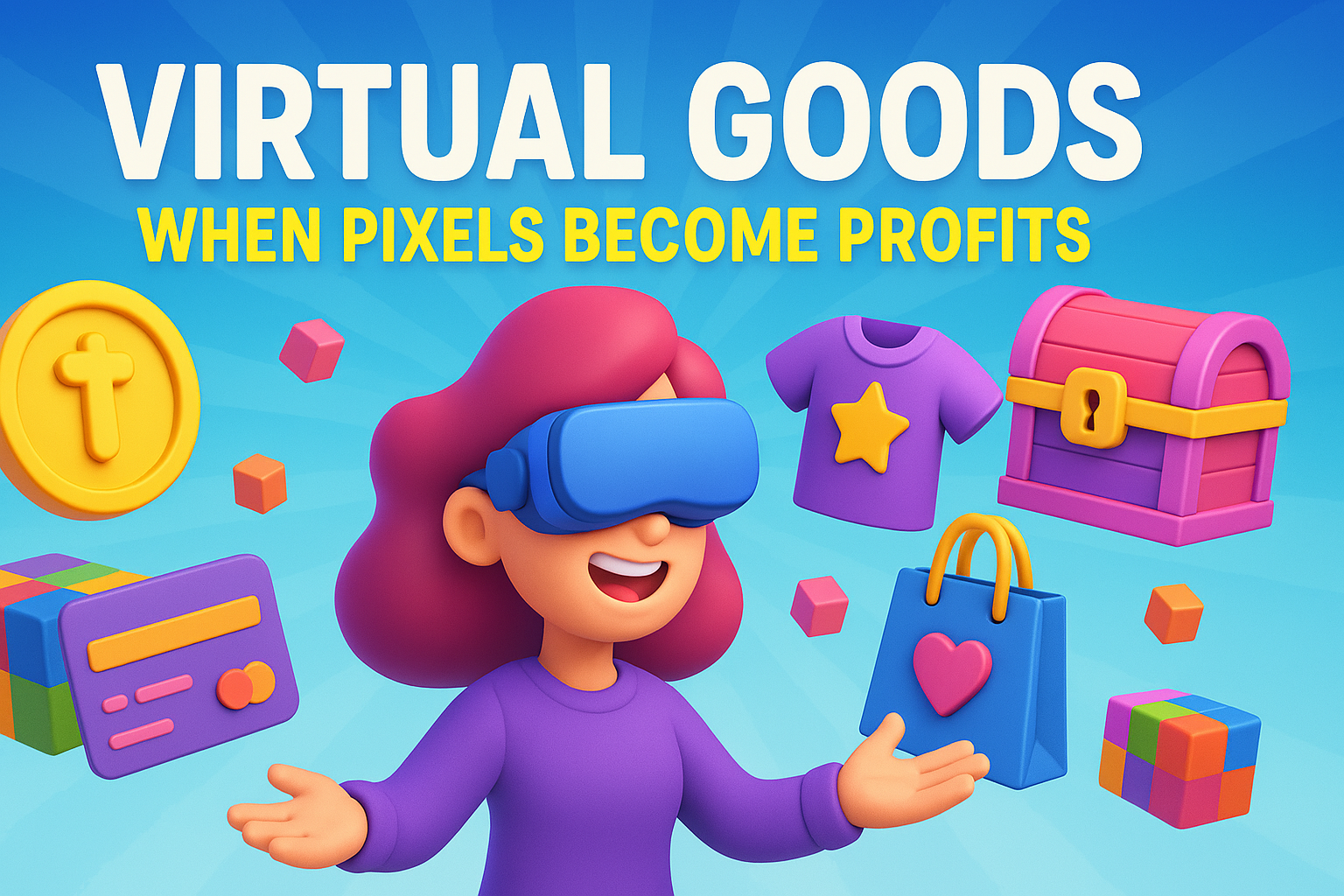 Virtual Goods: When Pixels Become Profits - Eye Of Unity NFT Foundation