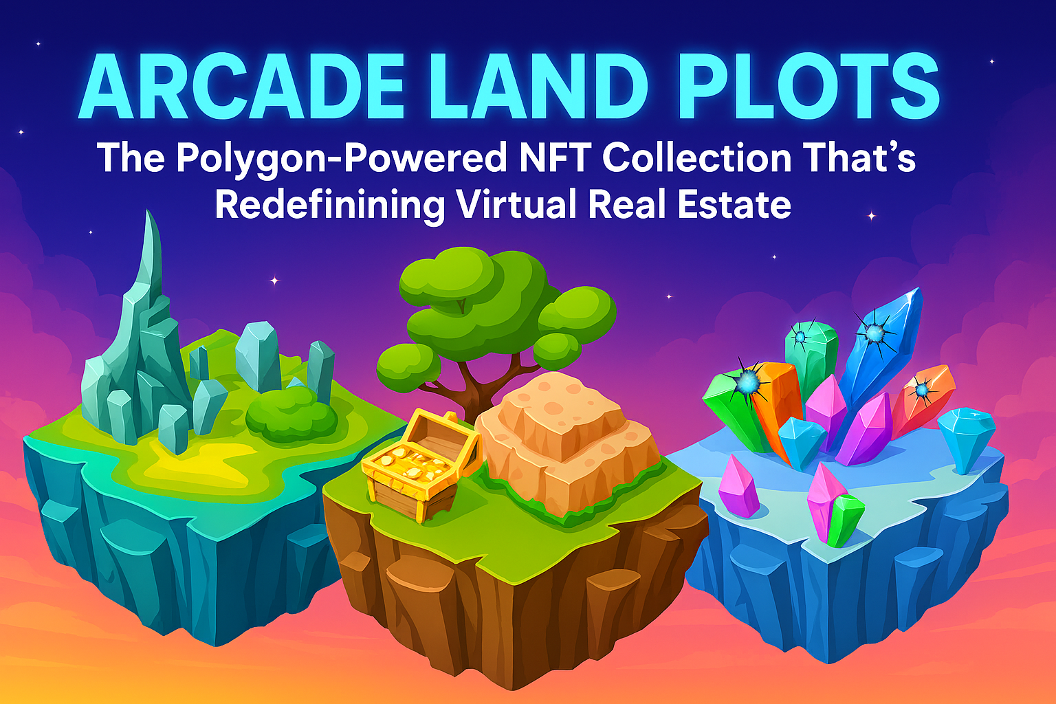 arcade land plots the polygon powered nft collection that’s redefining virtual real estate