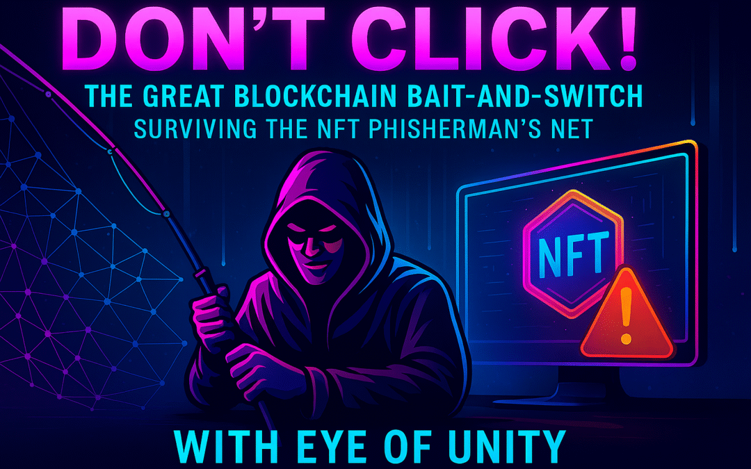 don’t click! the great blockchain bait and switch surviving the nft phisherman’s net with eye of unity