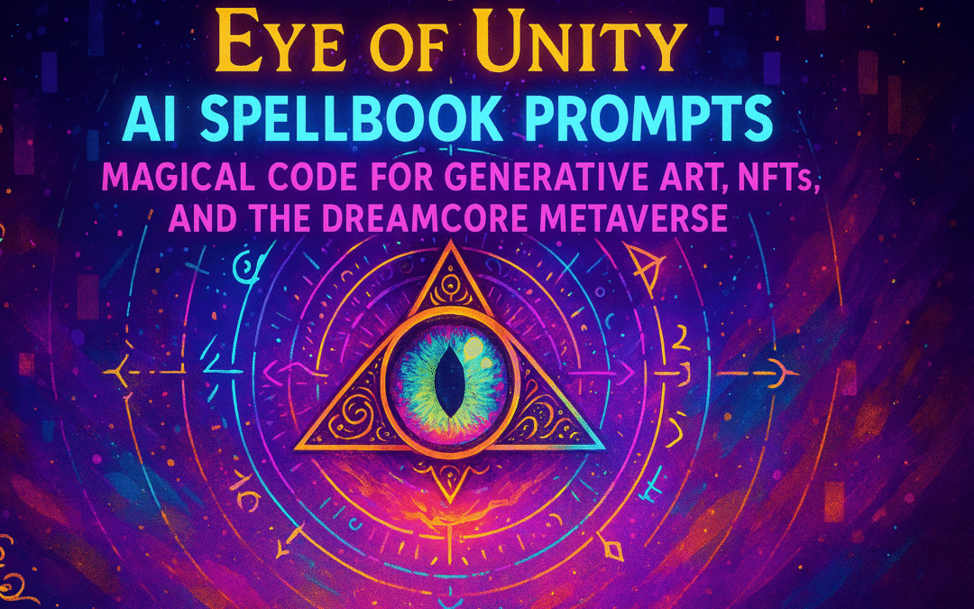 eye of unity ai spellbook prompts magical code for generative art, nfts, and the dreamcore metaverse