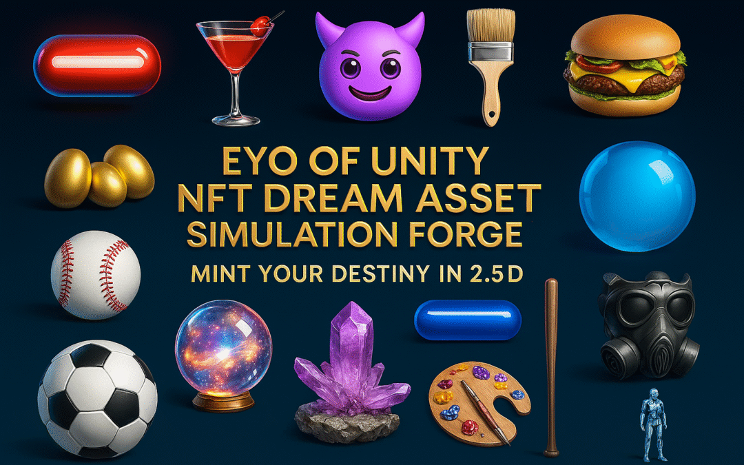 eye of unity nft dream asset simulation forge mint your destiny in 2.5d