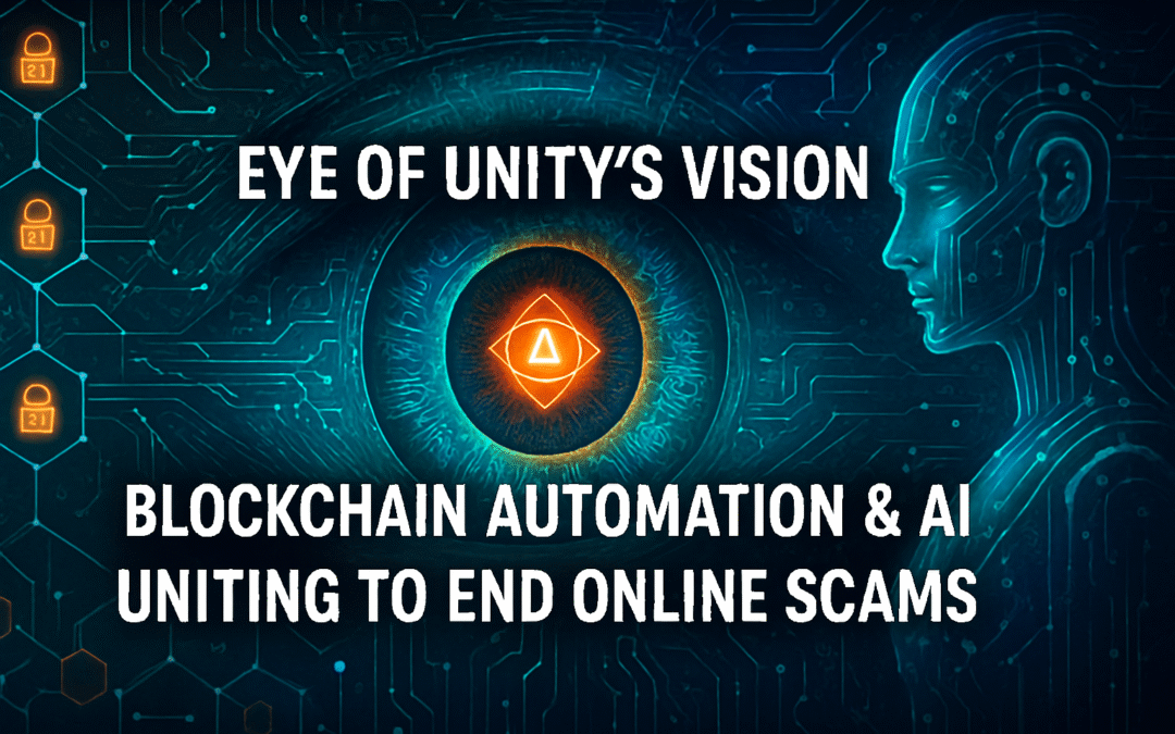Eye of Unity’s Vision: Blockchain Automation & AI Uniting to End Online Scams