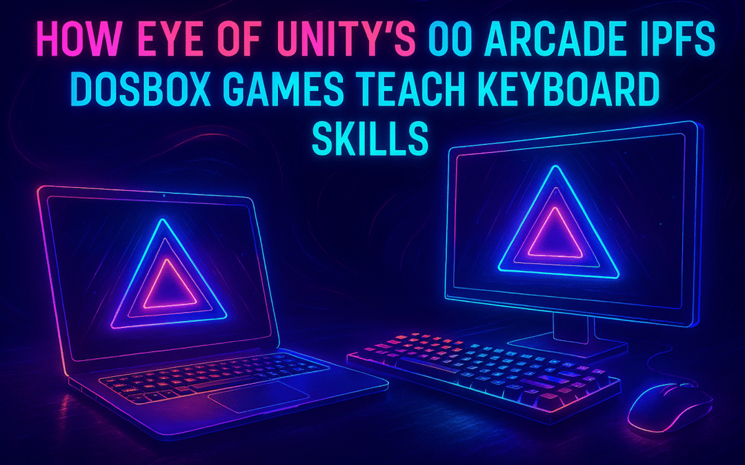 how eye of unity's 00 arcade ipfs dosbox games teach keyboard skills