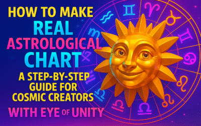 How to Make an Real Astrological Chart: A Step-by-Step Guide for Cosmic Creators with Eye of Unity