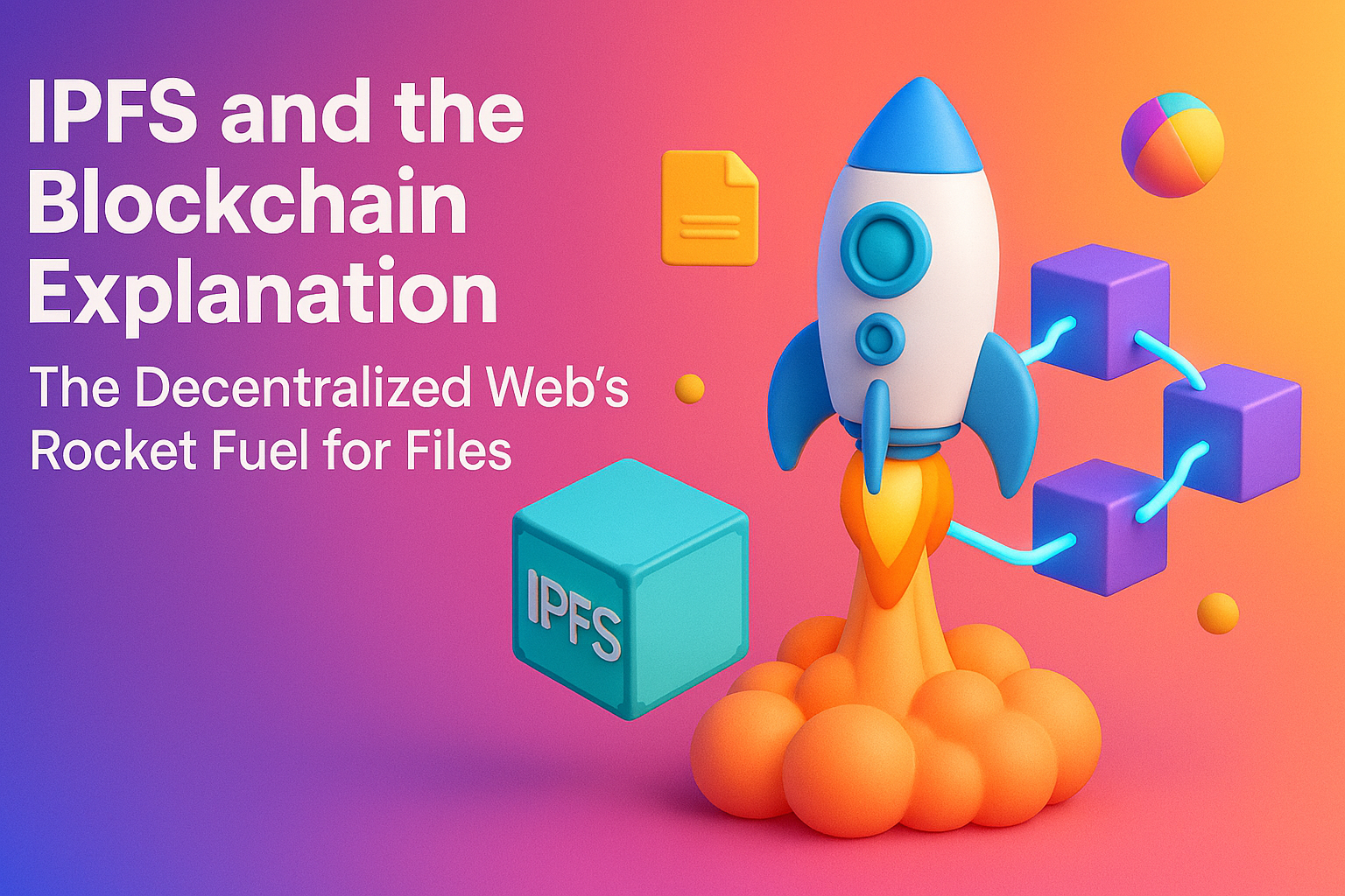 IPFS and the Blockchain Explanation: The Decentralized Web’s Rocket ...