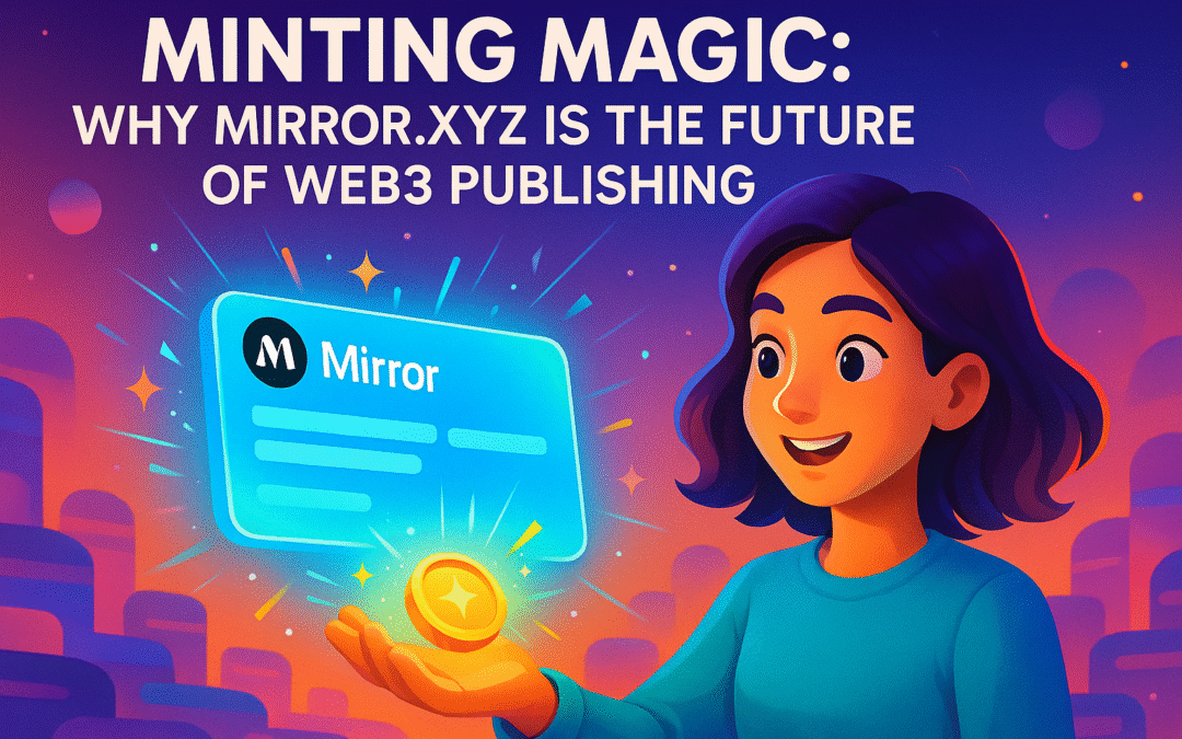 minting magic why mirror.xyz is the future of web3 publishing