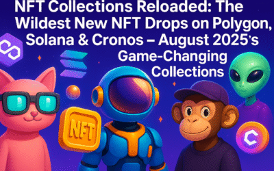 NFT Collections Reloaded: The Wildest New NFT Drops on Polygon, Solana & Cronos – August 2025’s Game-Changing Collections!