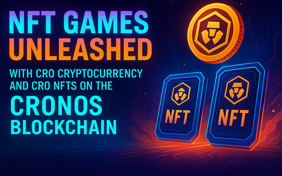 nft games unleashed with cro cryptocurrency and cro nfts on the cronos blockchain