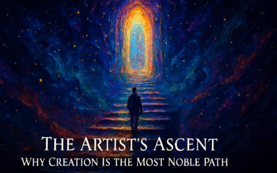 The Artist’s Ascent: Why Creation Is the Most Noble Path