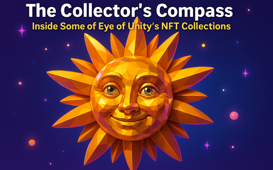 the collector’s compass inside some of eye of unity's nft collections