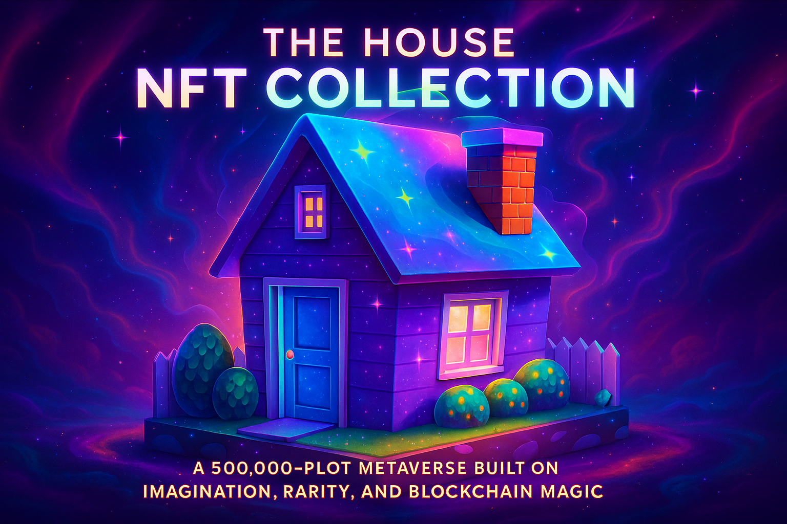 the house nft collection a 500,000 plot metaverse built on imagination, rarity, and blockchain magic