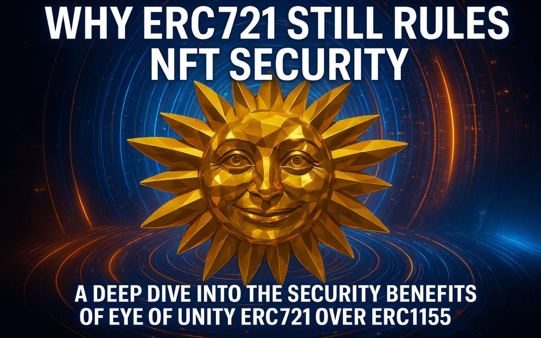 why erc721 still rules nft security a deep dive into the security benefits of eye of unity erc721 over erc1155