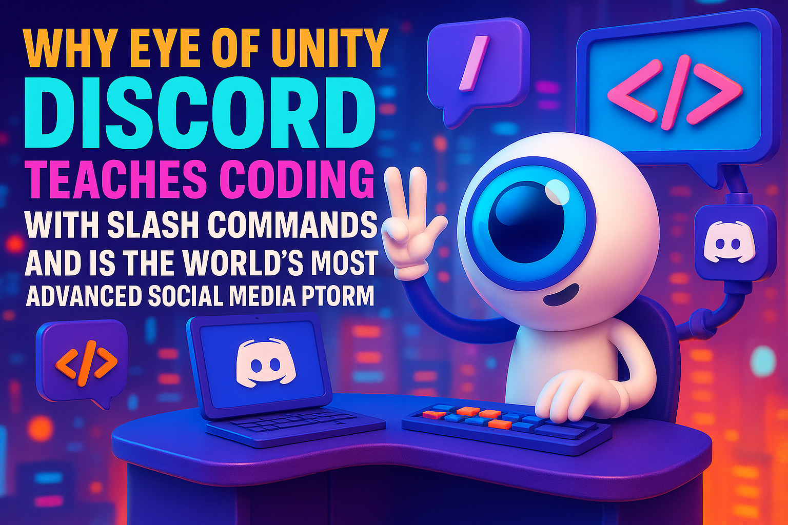 Why Eye of Unity Discord Teaches Coding with Slash Commands and Is the ...