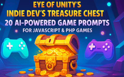 Eye of Unity’s Indie Dev’s Treasure Chest: 20 AI-Powered Game Prompts for JavaScript & PHP Games