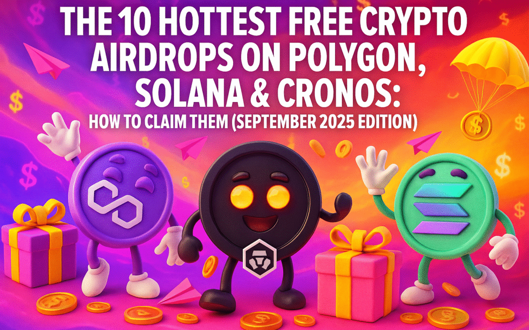 The 10 Hottest Free Crypto Airdrops on Polygon, Solana & Cronos How to Claim Them (September 2025 Edition)
