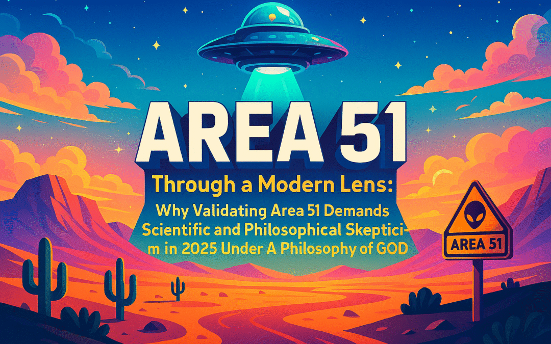 Area 51 Through a Modern Lens: Why Validating Area 51 Demands Scientific and Philosophical Skepticism in 2025 Under A Philosophy of GOD