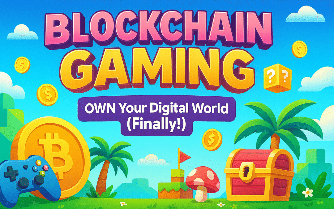 Blockchain Gaming OWN Your Digital World (Finally!)