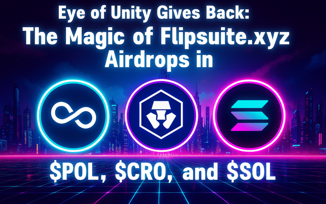Eye of Unity Gives Back The Magic of Flipsuite.xyz Airdrops in $POL, $CRO, and $SOL