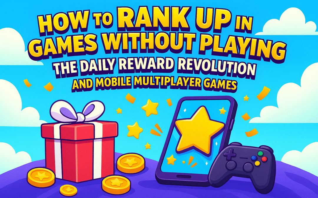 How to Rank Up in Games Without Playing The Daily Reward Revolution and Mobile Multiplayer Games