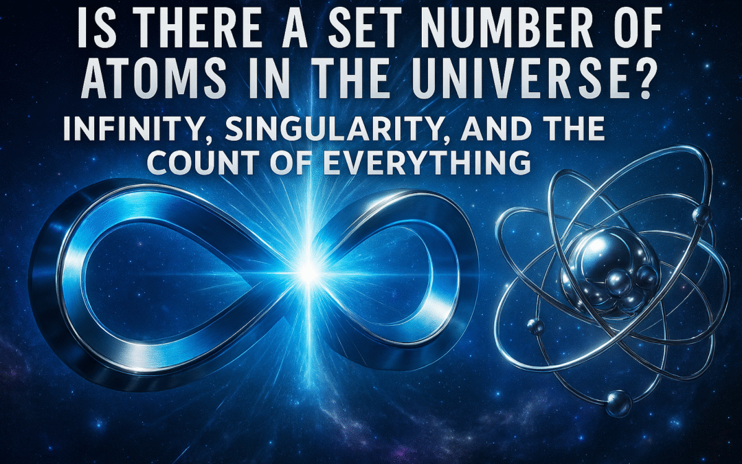 Is There a Set Number of Atoms in the Universe Infinity, Singularity, and the Count of Everything