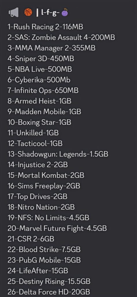 LFG looking For Game promo