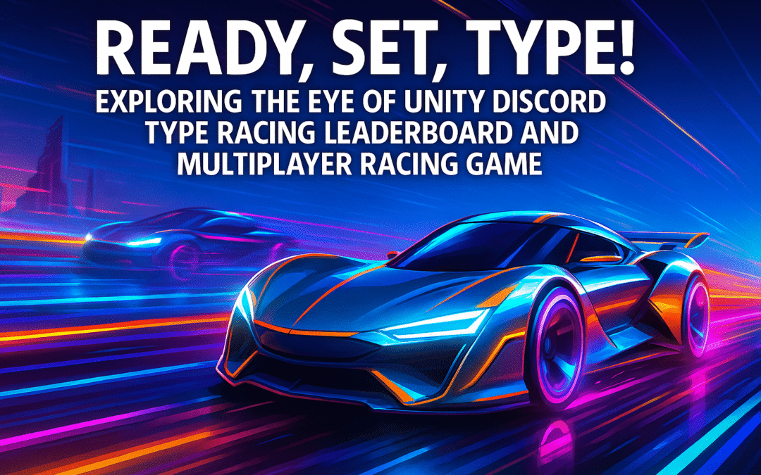 Ready, Set, Type! Exploring the Eye of Unity Discord Type Racing Leaderboard and Multiplayer Racing Game
