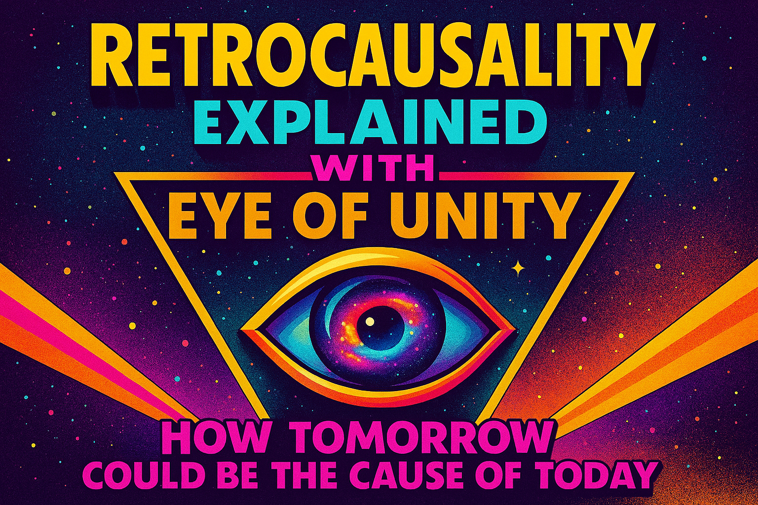 Retrocausality R301 Retrocausality Explained with Eye of Unity: How Tomorrow Could Be the ...