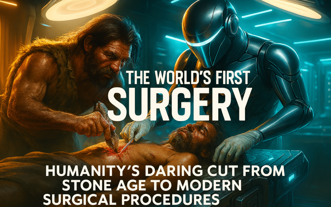 The World's First Surgery Humanity’s Daring Cut from Stone Age to Modern Surgical Procedures