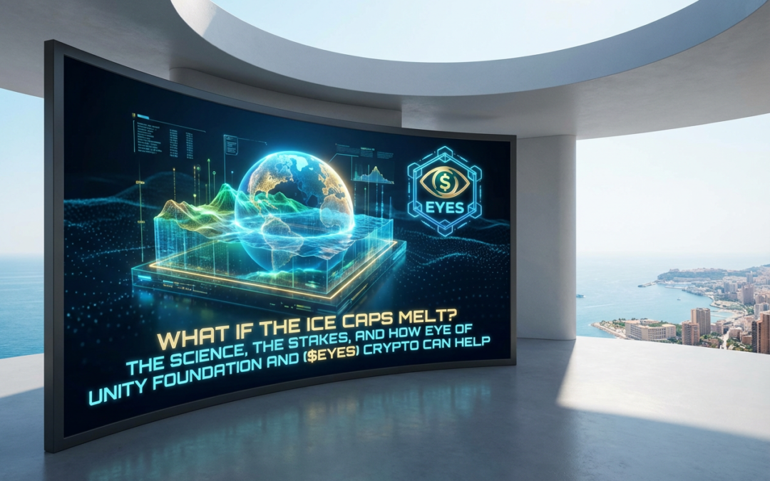 What If the Ice Caps Melt The Science, the Stakes, and How Eye of Unity Foundation and ($EYES) Crypto Can Help
